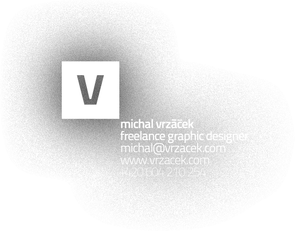 Michal Vrzacek freelance graphic designer